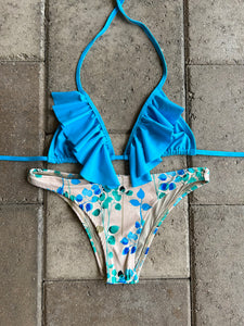 Turquoise Leaf Classic Bikini Bottom